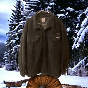 Genuine Dickie`s Lined Overshirt Relaxed Fit 2XL NWT